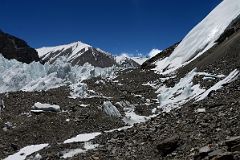 37 The Trail On The East Rongbuk Glacier On The Trek After Leaving Changtse Base Camp 6035m On The Way To Mount Everest North Face Advanced Base Camp In Tibet.jpg